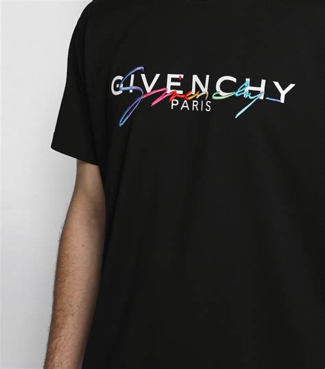 givenchy shirt rainbow|Givenchy T.